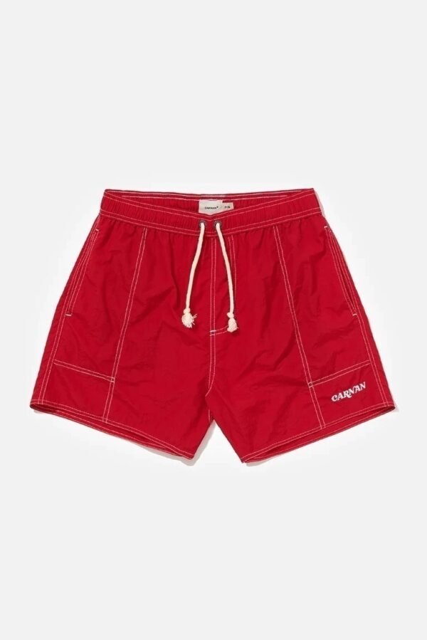 Vivid Red Boardshort - Carnan