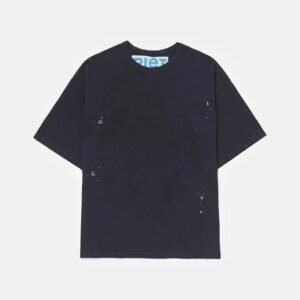 Splatter T-shirt Black - Piet