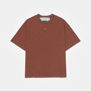 Logo T-shirt Brown - Piet