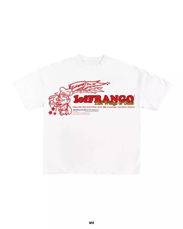 T-shirt 1ofFrango Franchise "White" - Exclusiviist