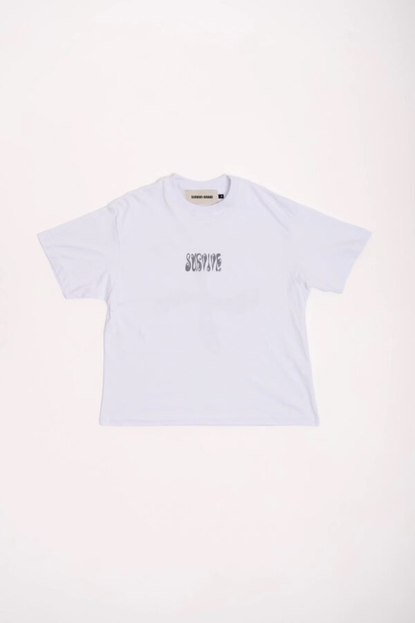 Horizon Icon T-shirt White - Survive