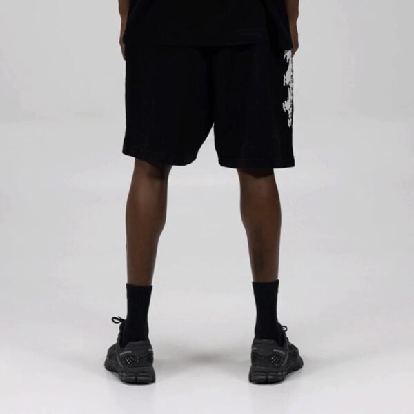 TK-F` Black Sweatshirt Shorts - Take-off - Image 3