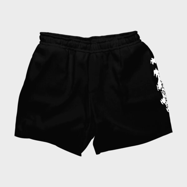 TK-F` Black Sweatshirt Shorts - Take-off - Image 4