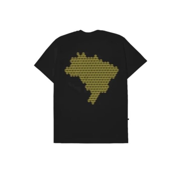 T-Shirt Caminos Black Yellow - Captive - Image 2